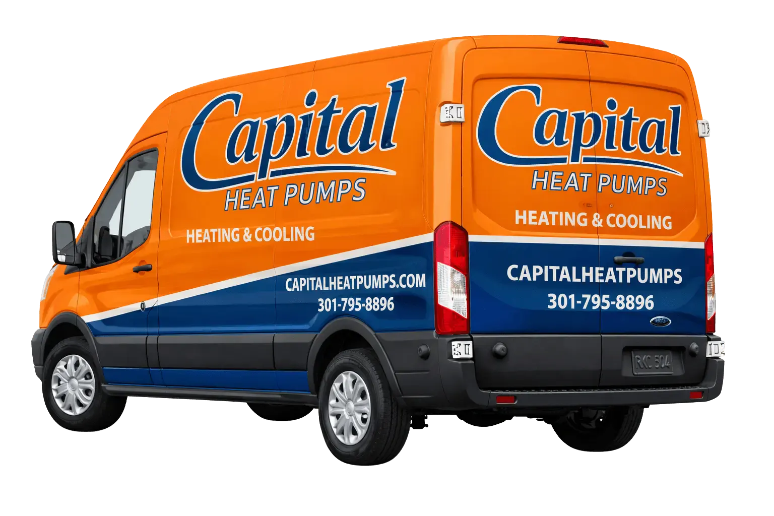 Capital Heat Pumps service van