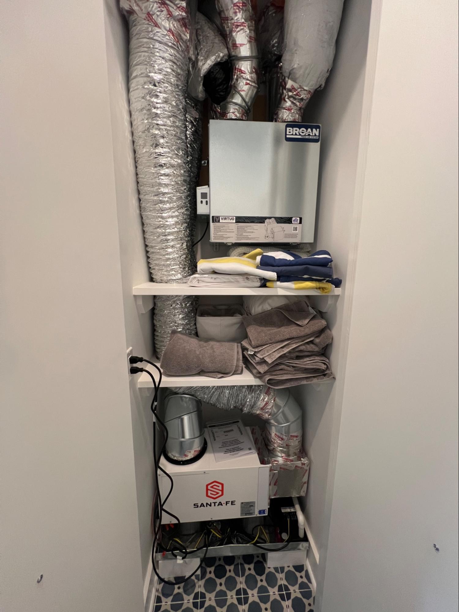 Whole-Home Dehumidifier Installation in Bethesda, MD – Mitsubishi Electric Integration & Custom Ductwork