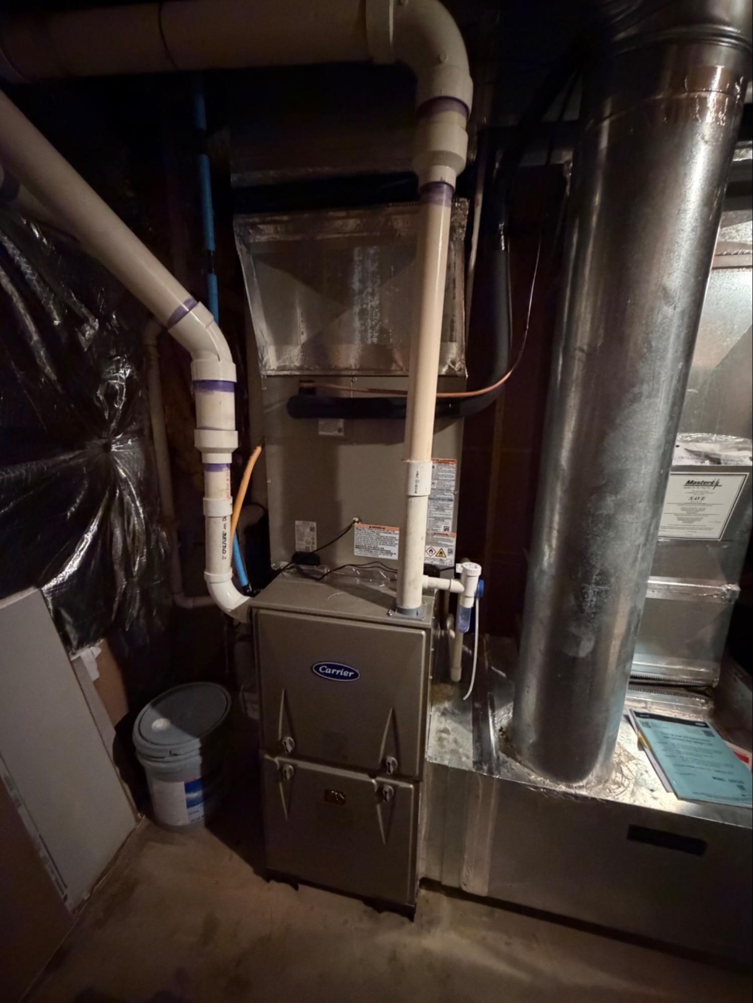 Full HVAC System Replacement in Laurel, MD – High-Efficiency Gas Furnace & Air Conditioner