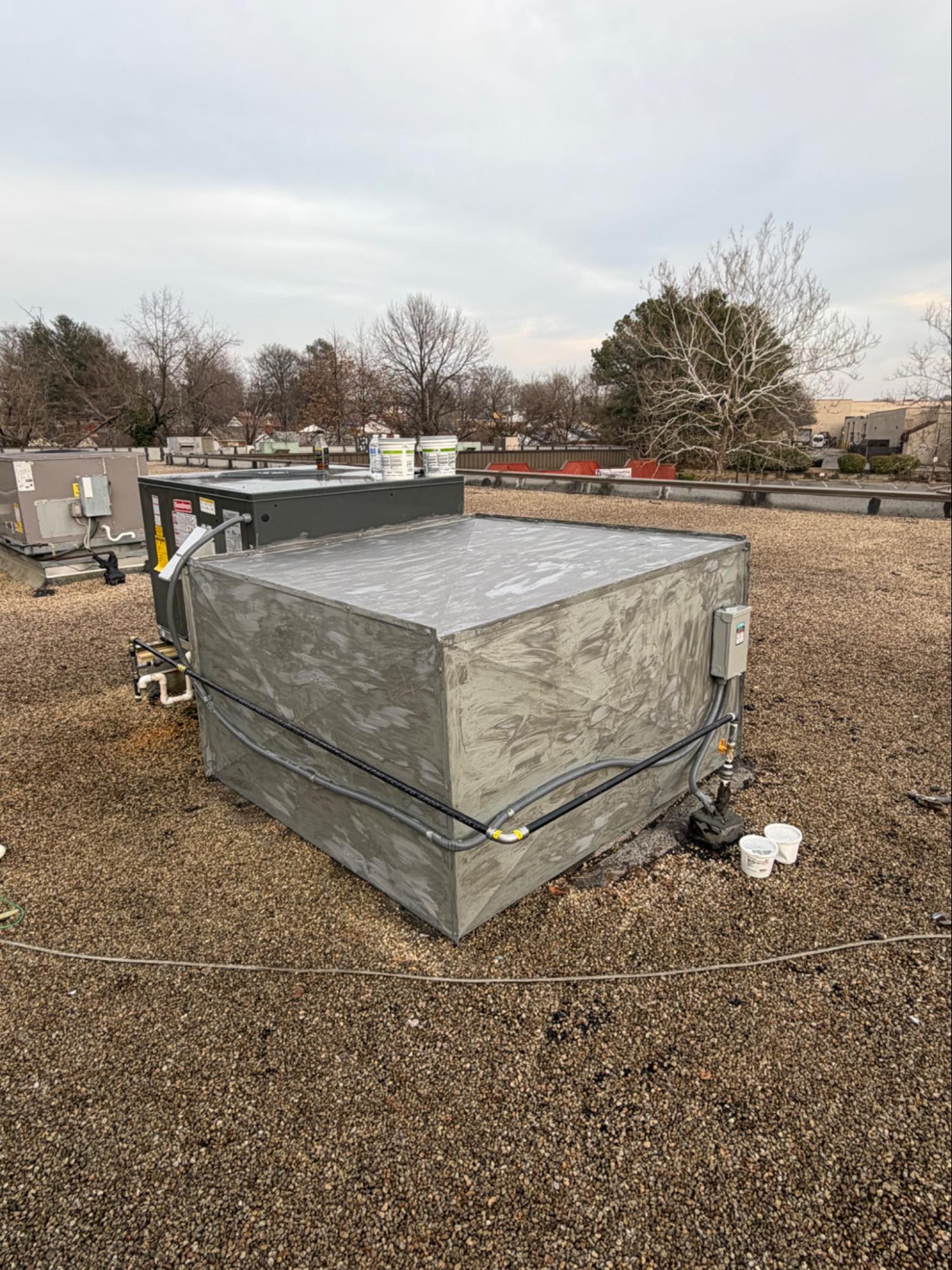 Commercial Rooftop HVAC Unit Replacement in Capitol Heights, MD – Church Heating & Cooling Upgrade